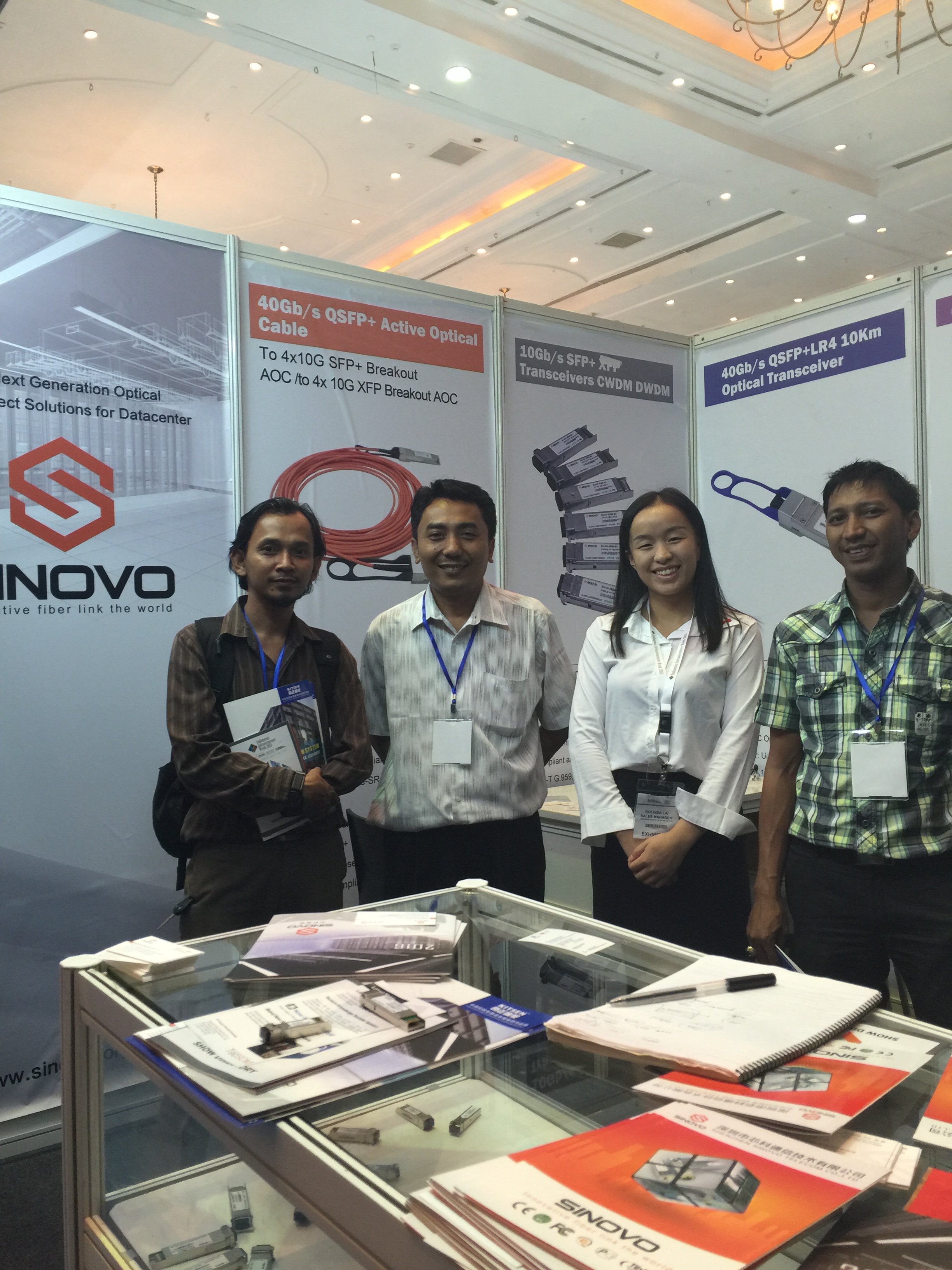 SINOVO Attended the 2015 Indonesia CONNET EXPO 